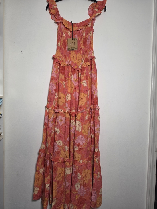 Abel The Label Dresses & Skirts - NWT Abel the Label Flower Power Boho Floral Tiered Maxi Dress Size Small